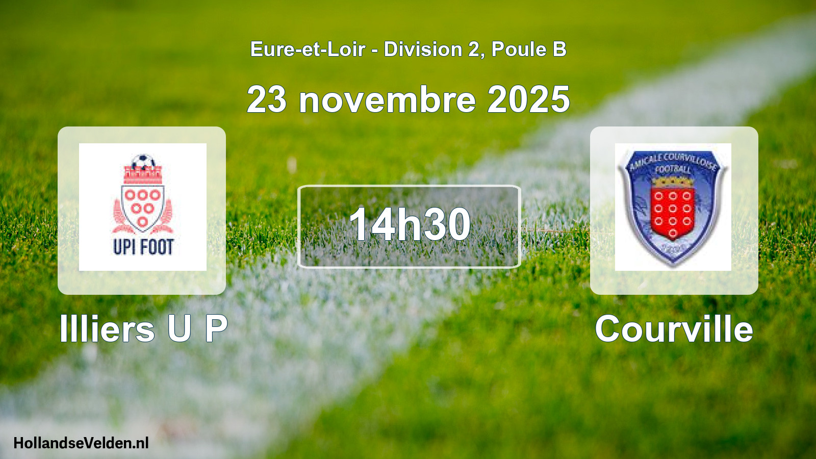 Scheduled Match: Illiers U P - Courville (23 November 2025)