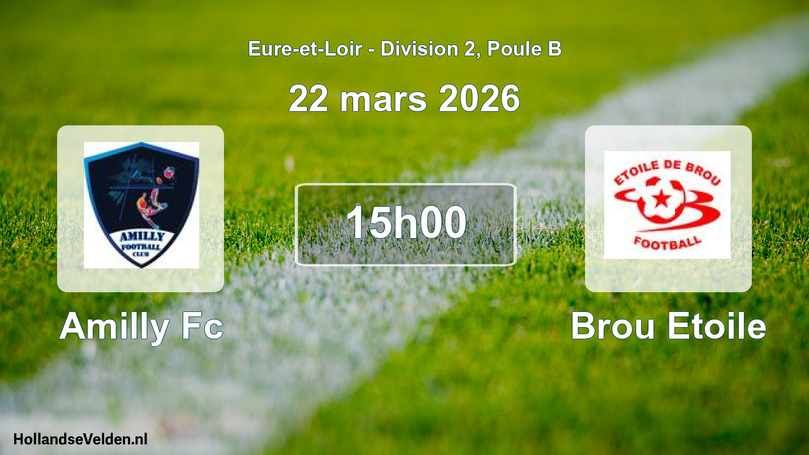Scheduled Match: Amilly Fc - Brou Etoile (22 March 2026)
