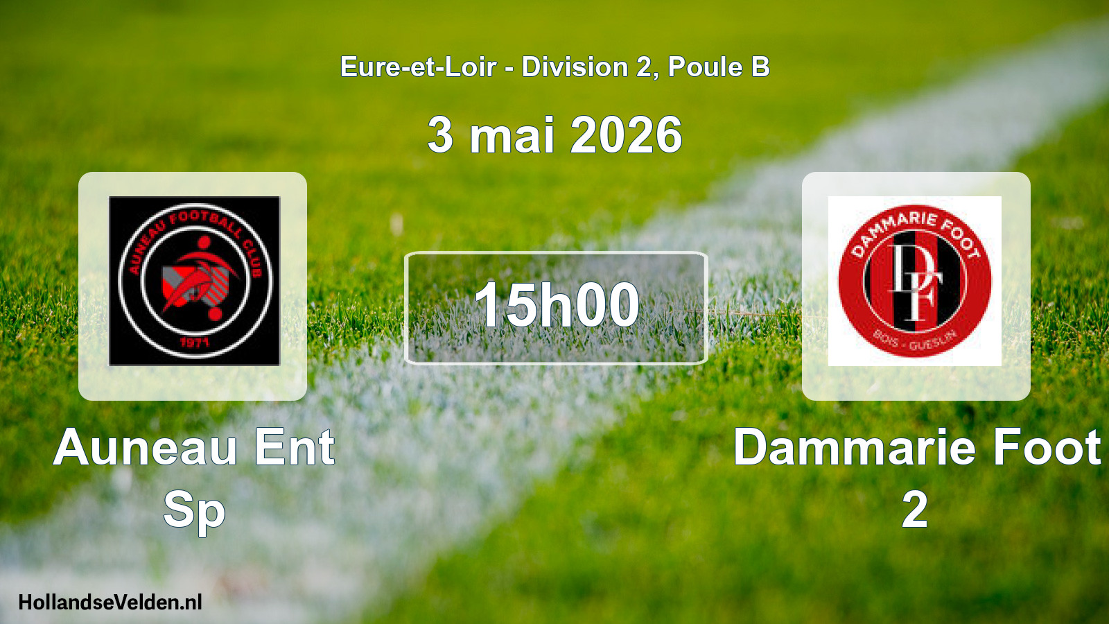 Scheduled Match: Auneau Ent Sp - Dammarie Foot 2 (3 May 2026)