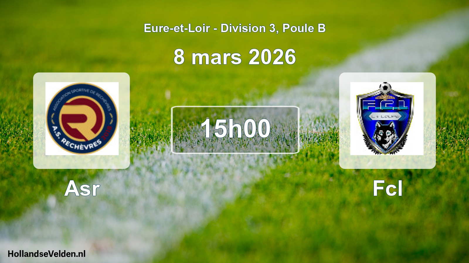 Geplande wedstrijd: Asr - Fcl (8 mars 2026)