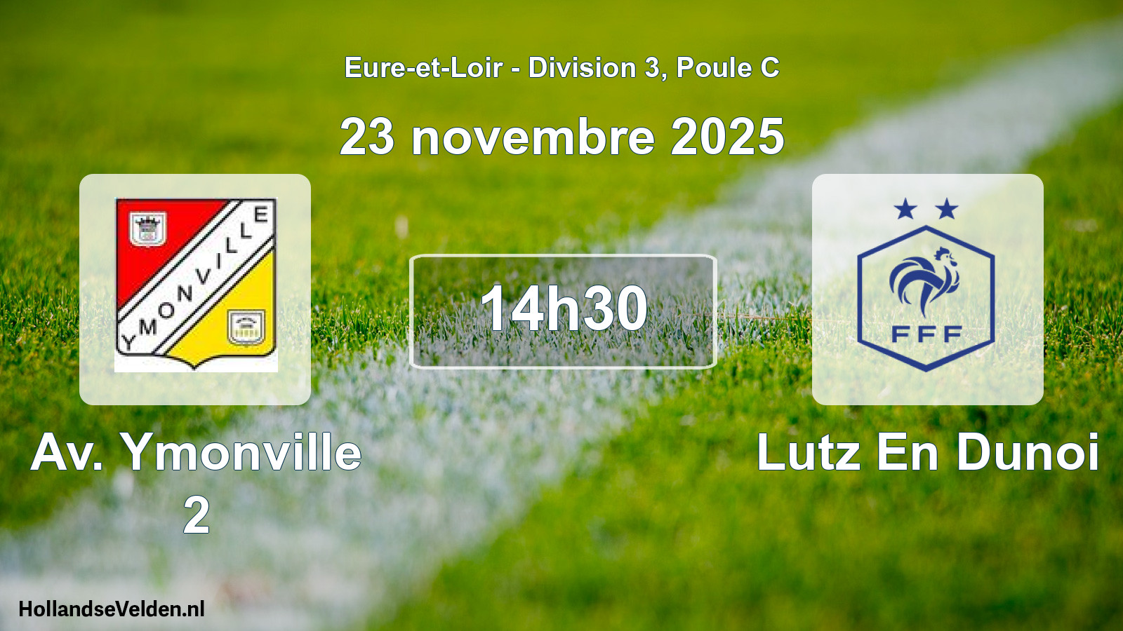Geplande wedstrijd: Av. Ymonville 2 - Lutz En Dunoi (23 november 2025)