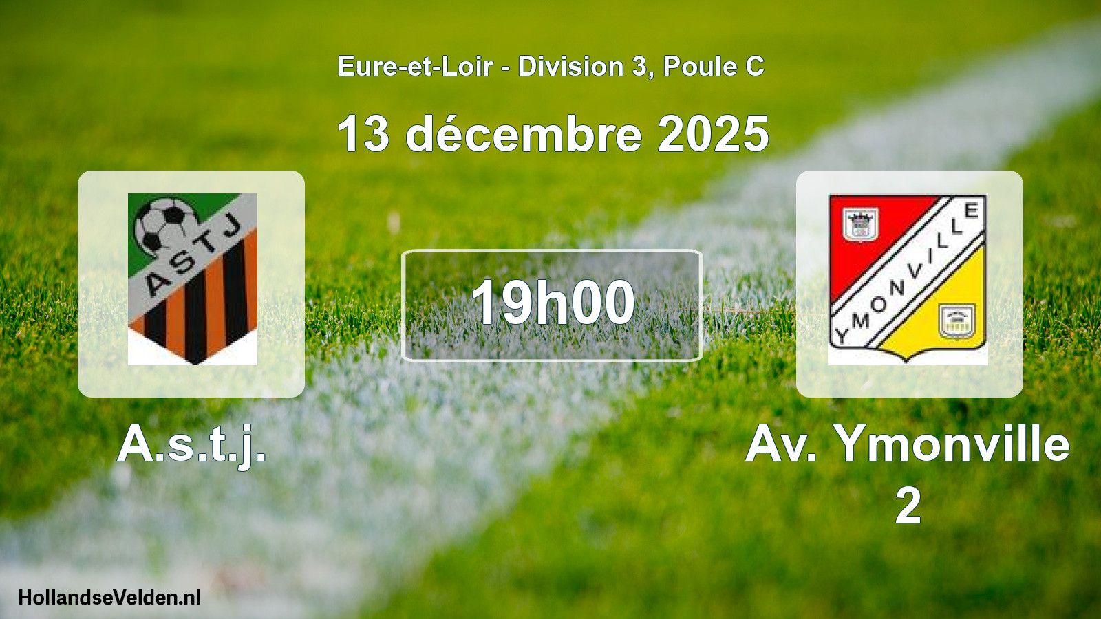 Scheduled Match: A.s.t.j. - Av. Ymonville 2 (13 December 2025)