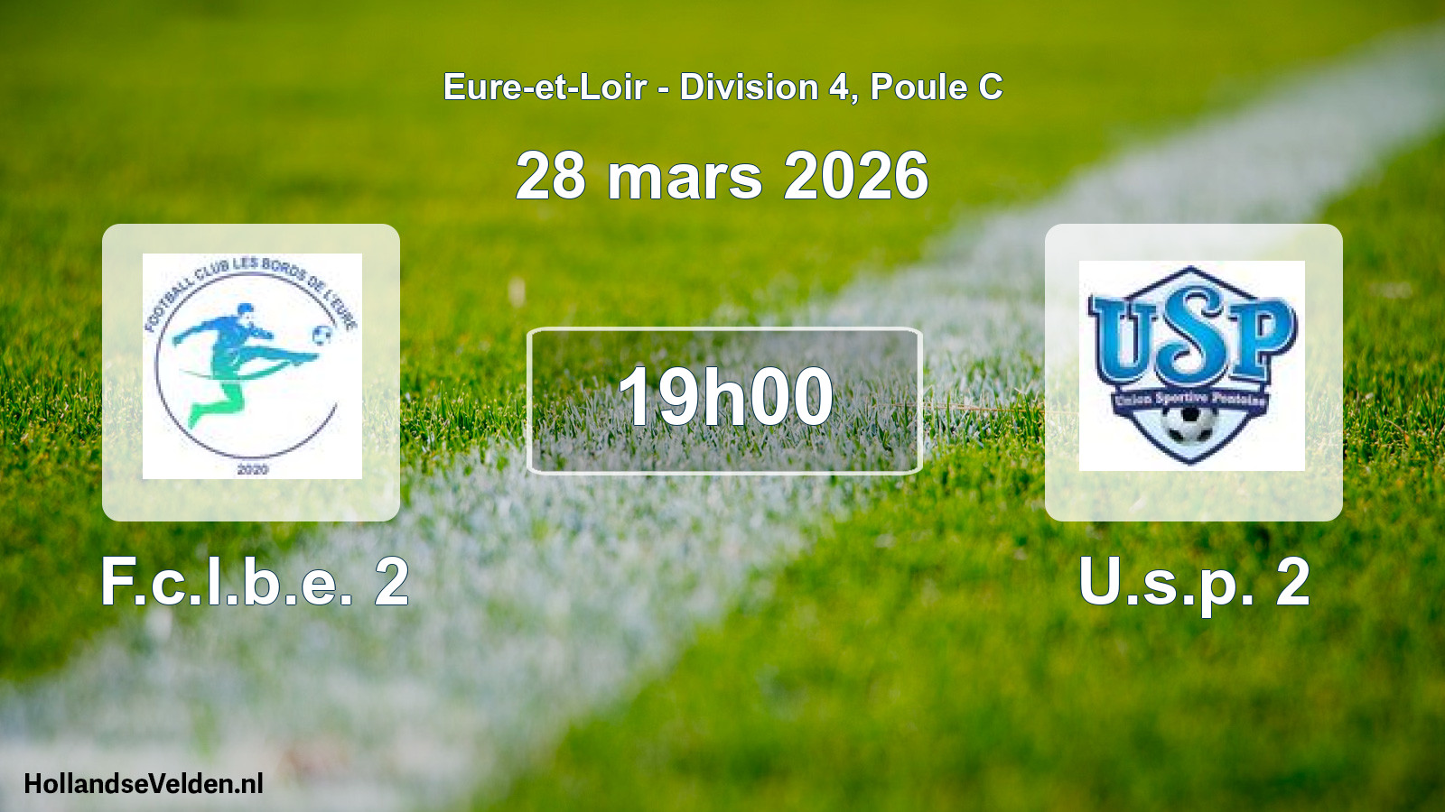 Scheduled Match: F.c.l.b.e. 2 - U.s.p. 2 (28 March 2026)