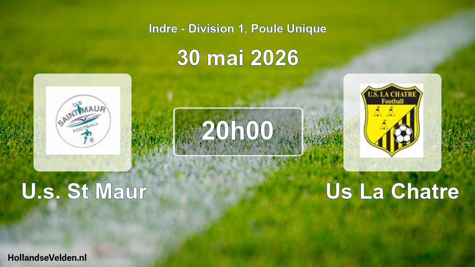 Geplande wedstrijd: U.s. St Maur - Us La Chatre (30 mei 2026)