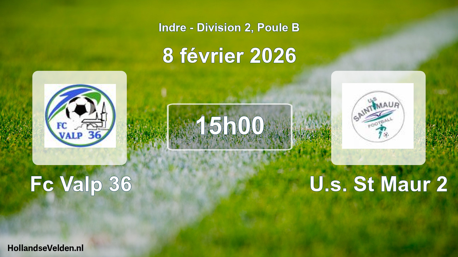 Scheduled Match: Fc Valp 36 - U.s. St Maur 2 (8 February 2026)