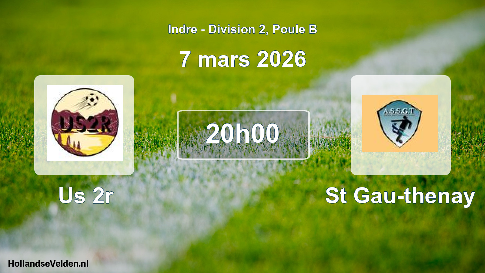 Scheduled Match: Us 2r - St Gau-thenay (7 March 2026)