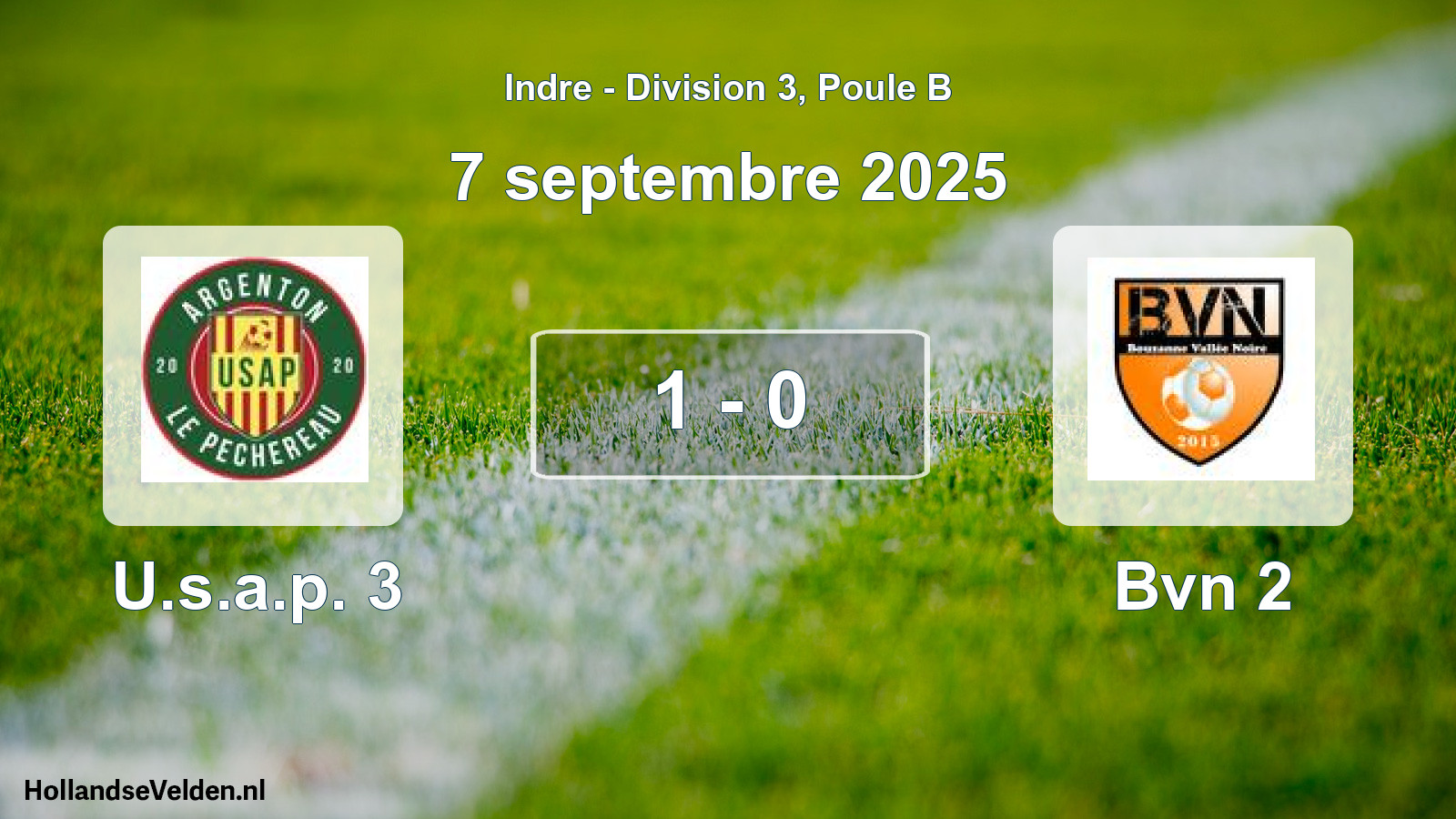 Total number of matches played: U.s.a.p. 3 - Bvn 2 1 - 0 (7 September 2025)