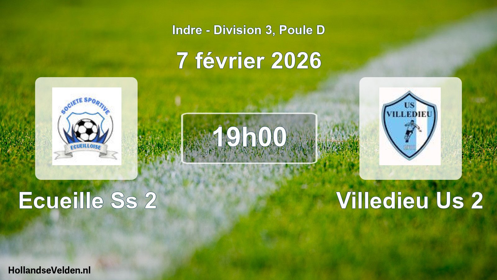 Scheduled Match: Ecueille Ss 2 - Villedieu Us 2 (7 February 2026)