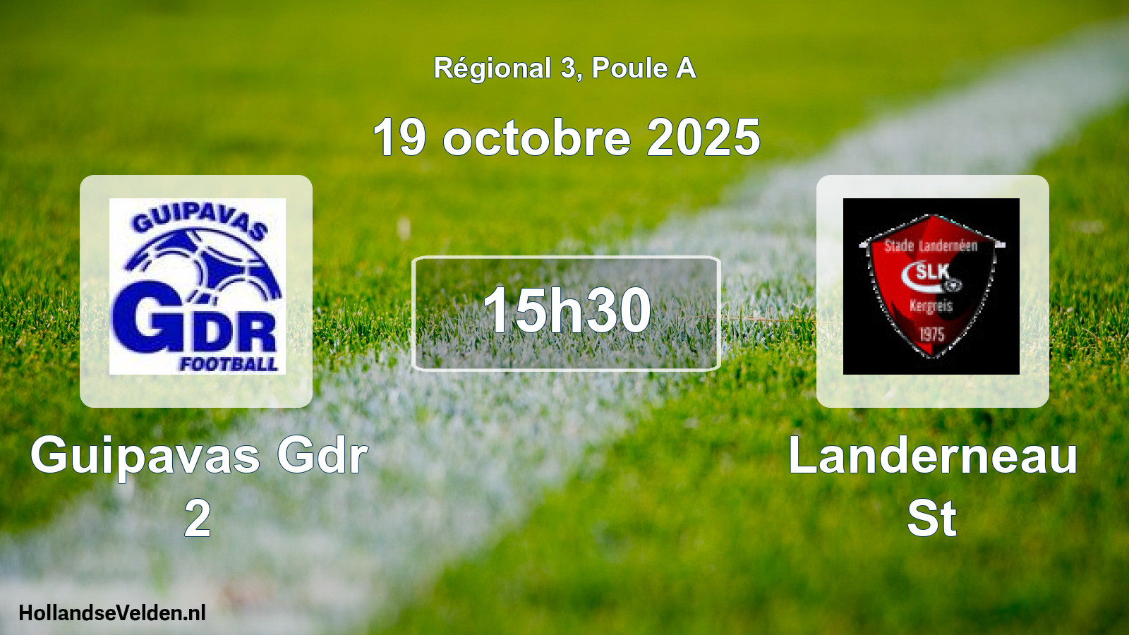 Scheduled Match: Guipavas Gdr 2 - Landerneau St (19 October 2025)