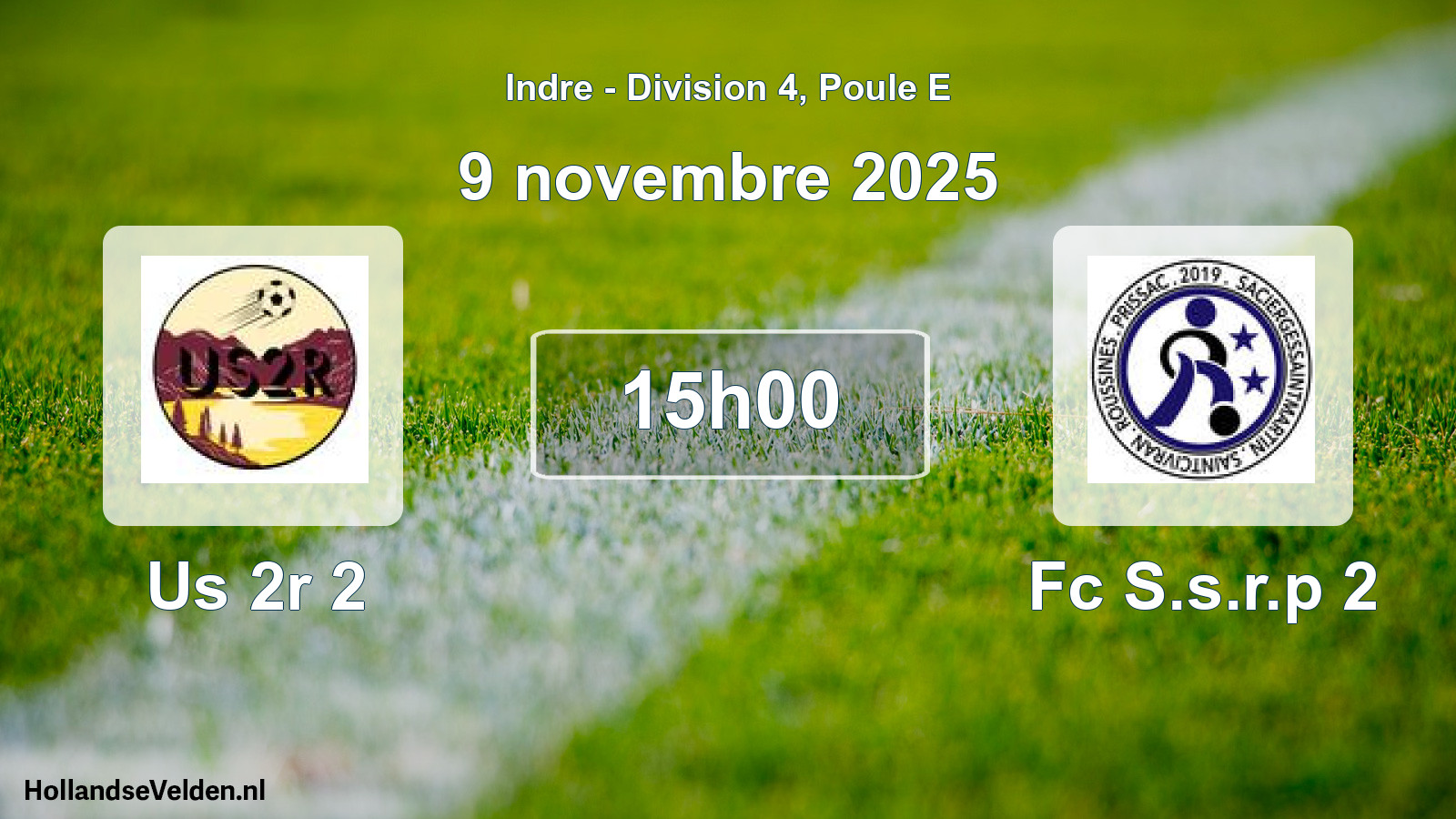 Geplande wedstrijd: Us 2r 2 - Fc S.s.r.p 2 (9 novembre 2025)