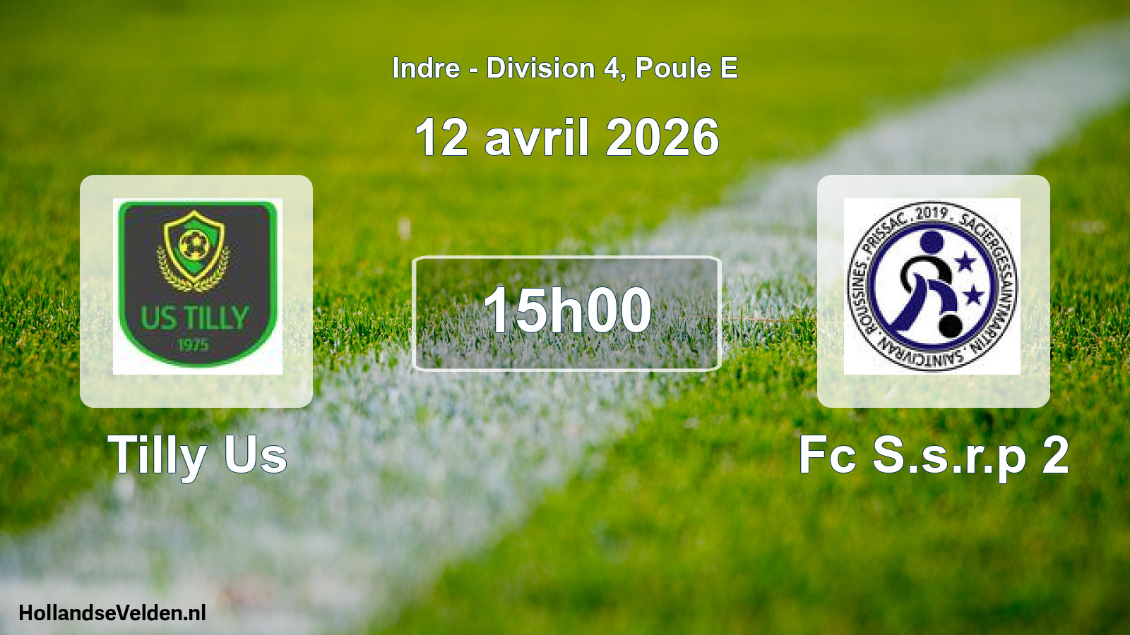 Geplande wedstrijd: Tilly Us - Fc S.s.r.p 2 (12 avril 2026)
