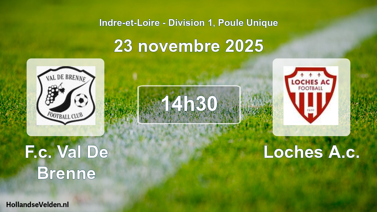 Scheduled Match: F.c. Val De Brenne - Loches A.c. (23 November 2025)