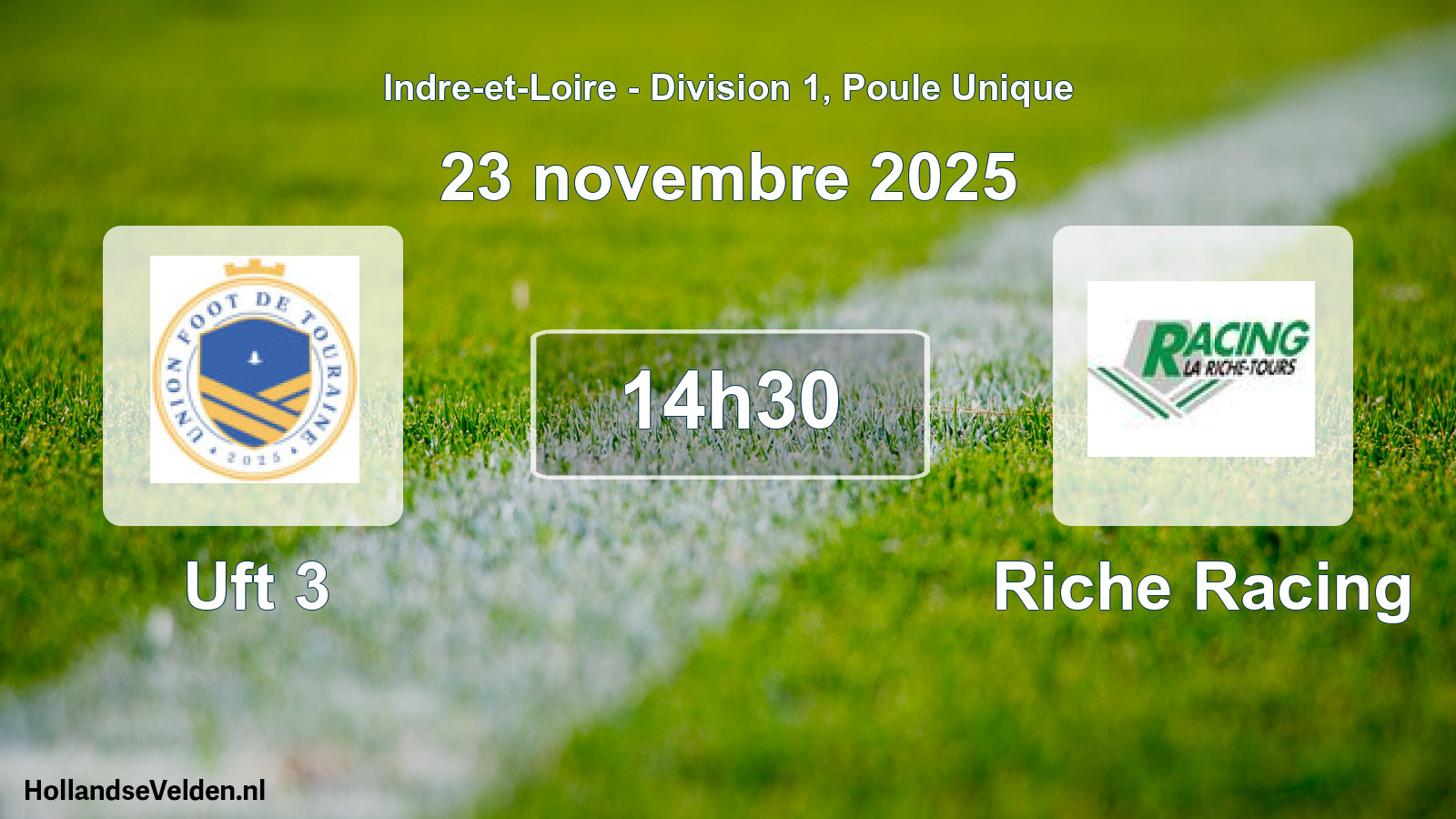 Geplande wedstrijd: Uft 3 - Riche Racing (23 november 2025)