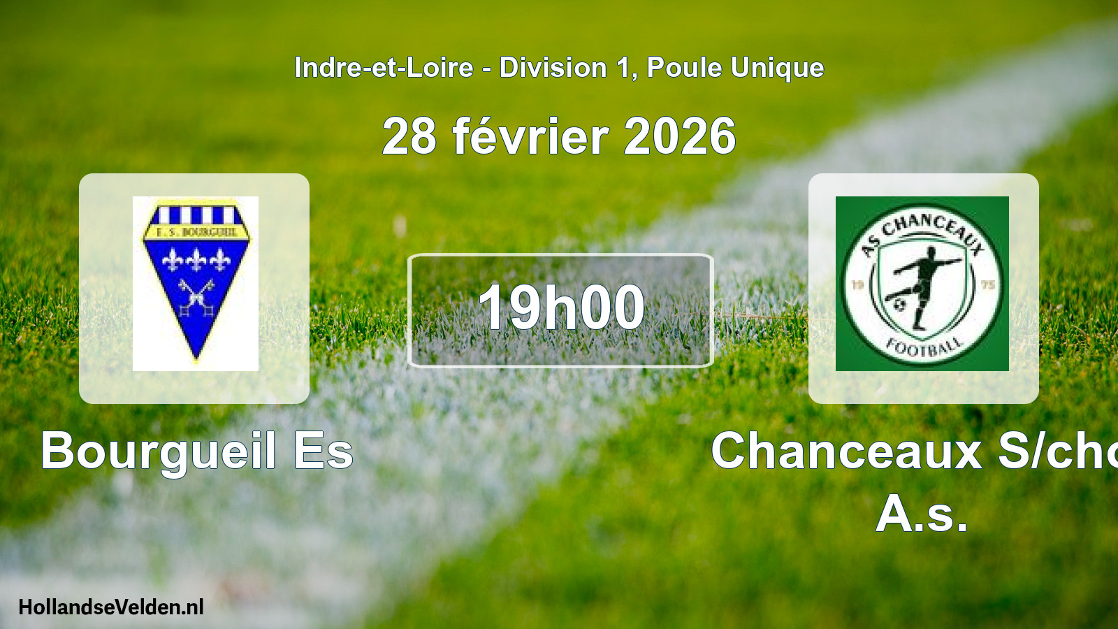 Scheduled Match: Bourgueil Es - Chanceaux S/cho A.s. (28 February 2026)