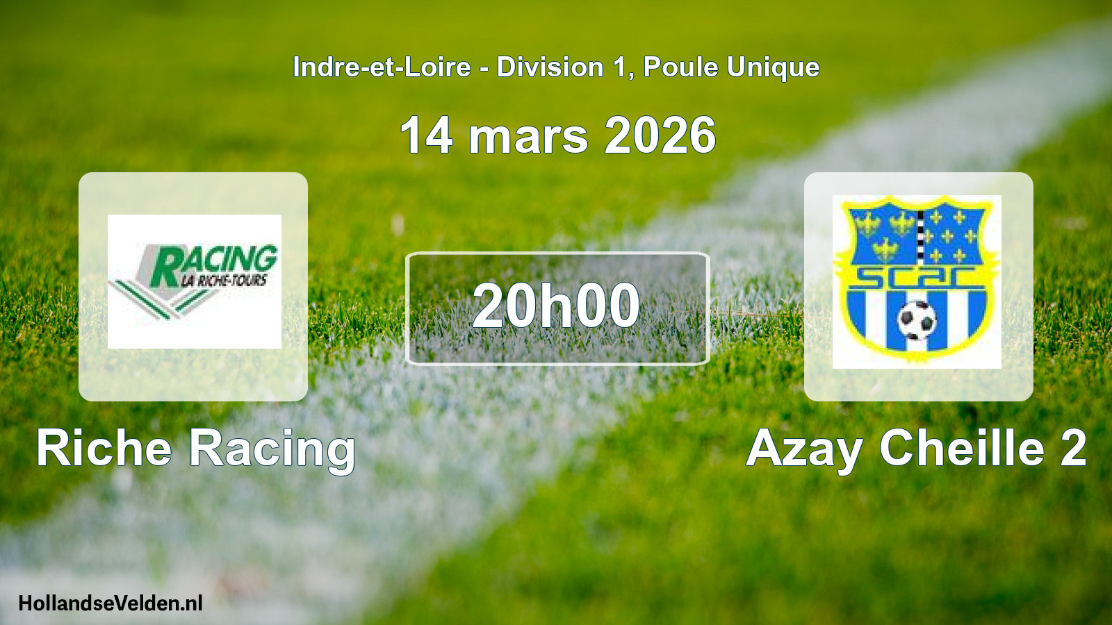 Scheduled Match: Riche Racing - Azay Cheille 2 (14 March 2026)