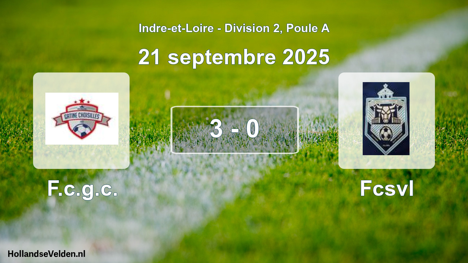 Total number of matches played: F.c.g.c. - Fcsvl 3 - 0 (21 September 2025)