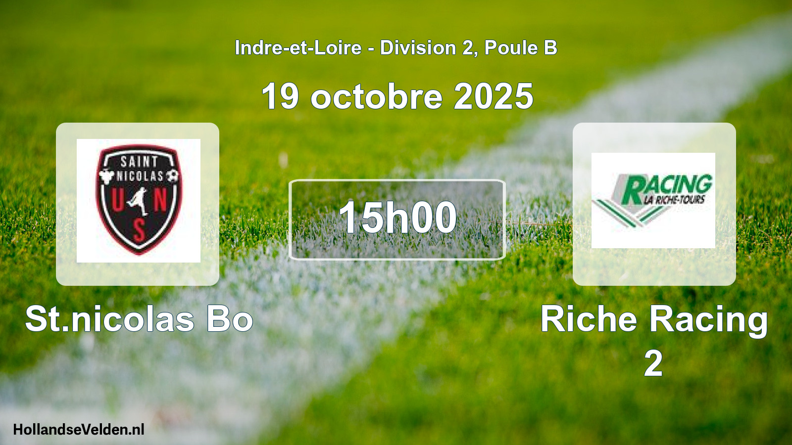 Scheduled Match: St.nicolas Bo - Riche Racing 2 (19 October 2025)
