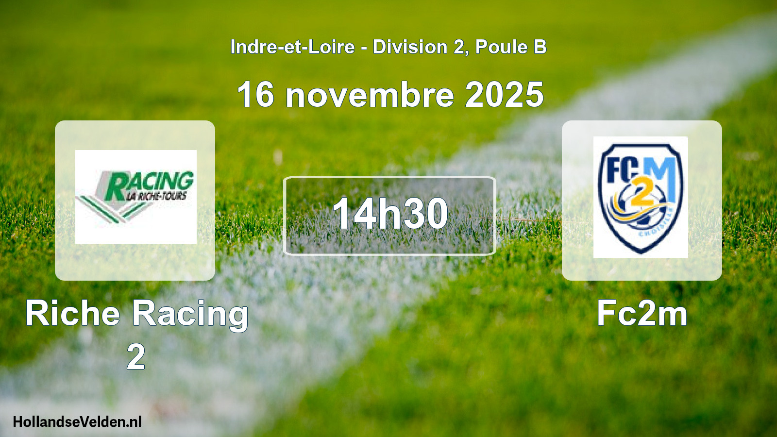 Scheduled Match: Riche Racing 2 - Fc2m (16 November 2025)