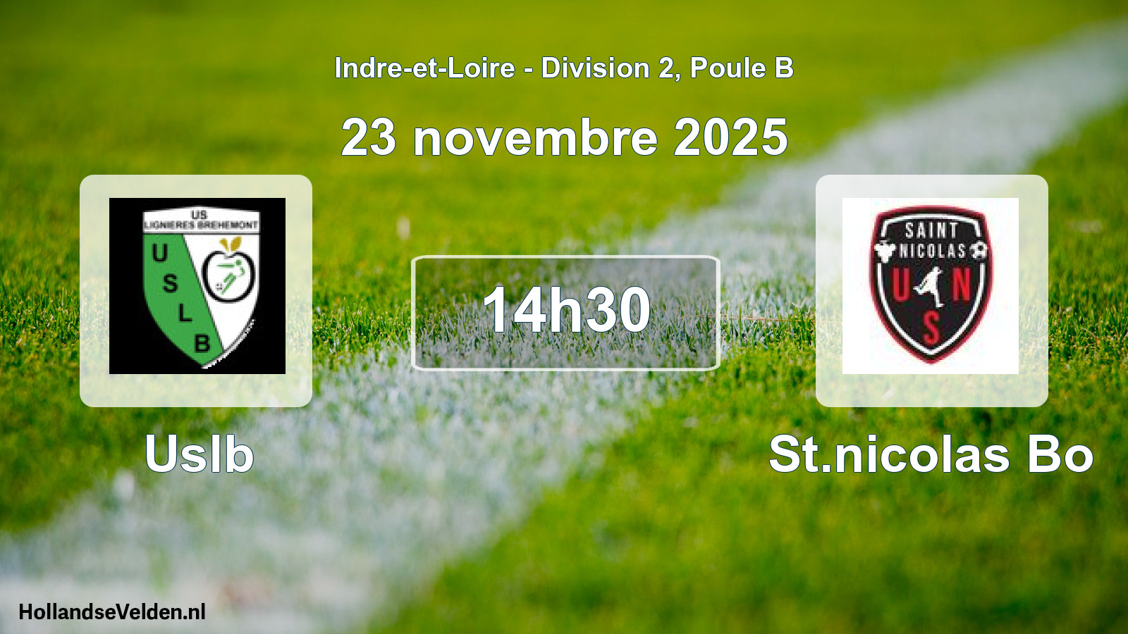 Scheduled Match: Uslb - St.nicolas Bo (23 November 2025)