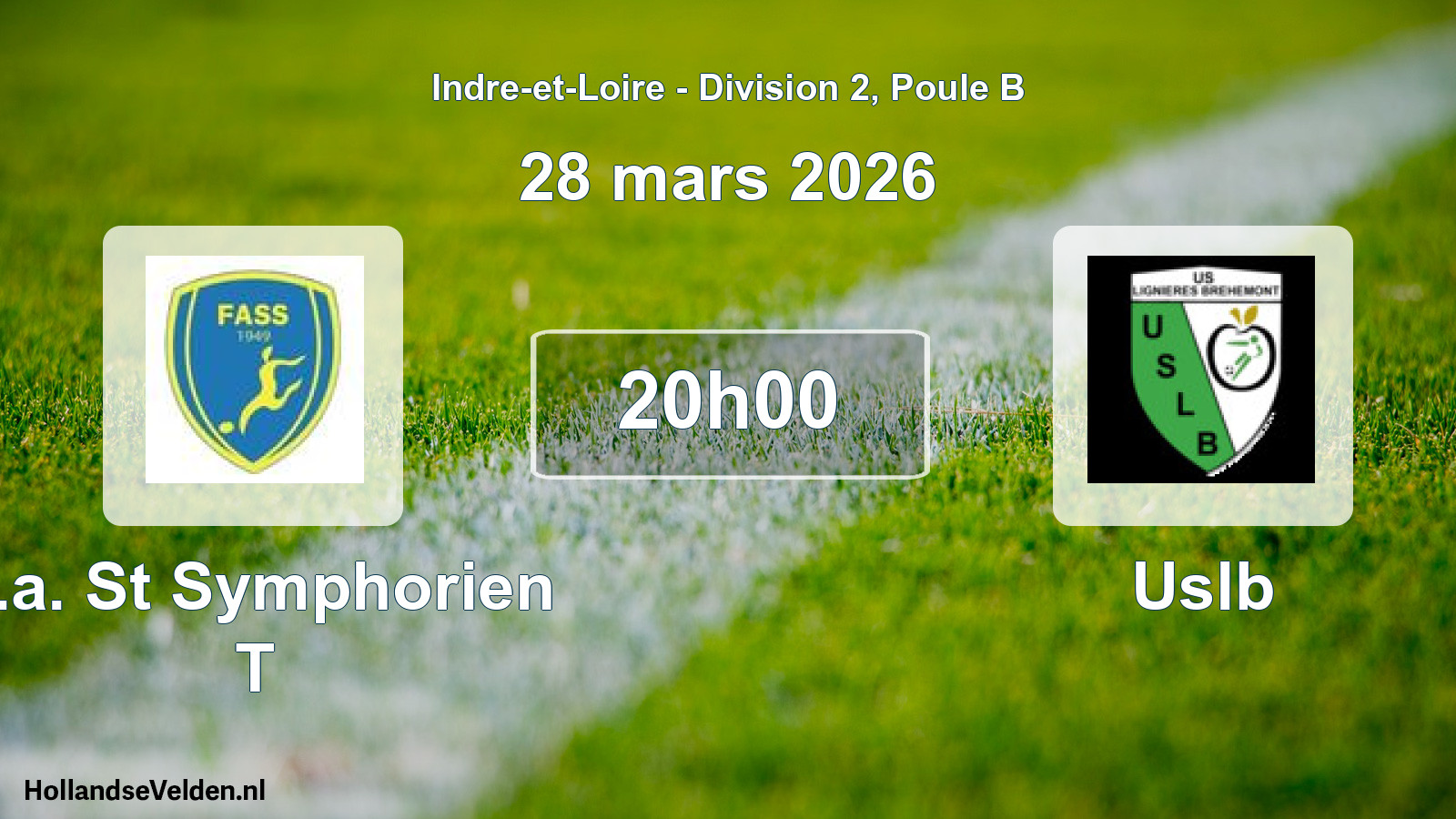 Scheduled Match: F.a. St Symphorien T - Uslb (28 March 2026)