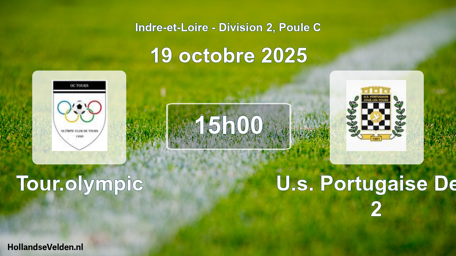 Geplande wedstrijd: Tour.olympic - U.s. Portugaise De J 2 (19 oktober 2025)