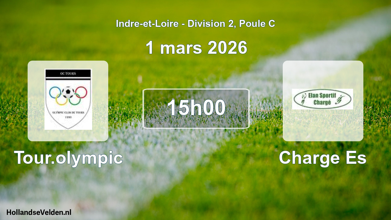 Geplande wedstrijd: Tour.olympic - Charge Es (1 mars 2026)