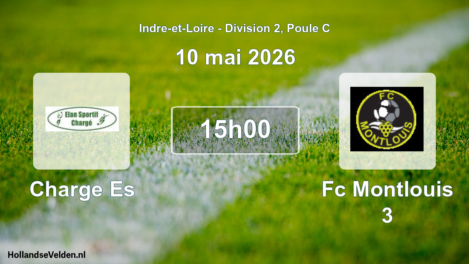 Scheduled Match: Charge Es - Fc Montlouis 3 (10 May 2026)