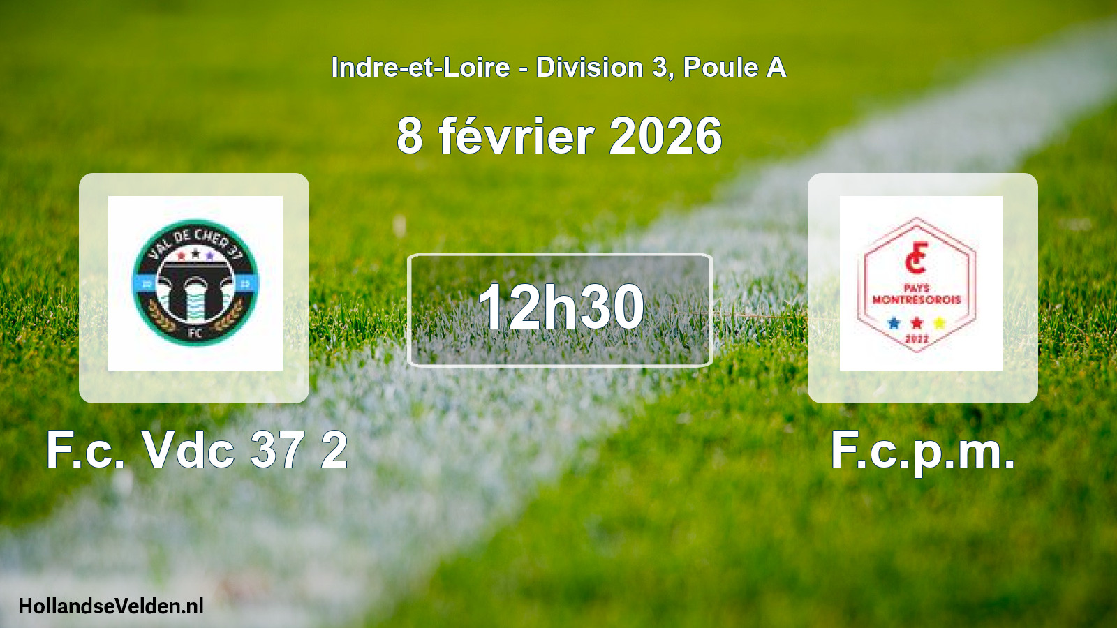 Scheduled Match: F.c. Vdc 37 2 - F.c.p.m. (8 February 2026)