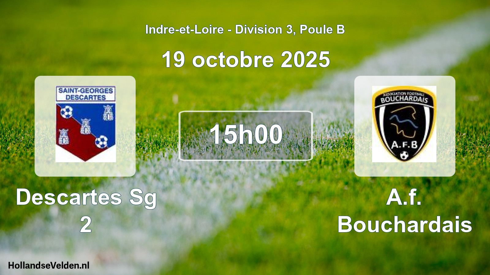 Scheduled Match: Descartes Sg 2 - A.f. Bouchardais (19 October 2025)
