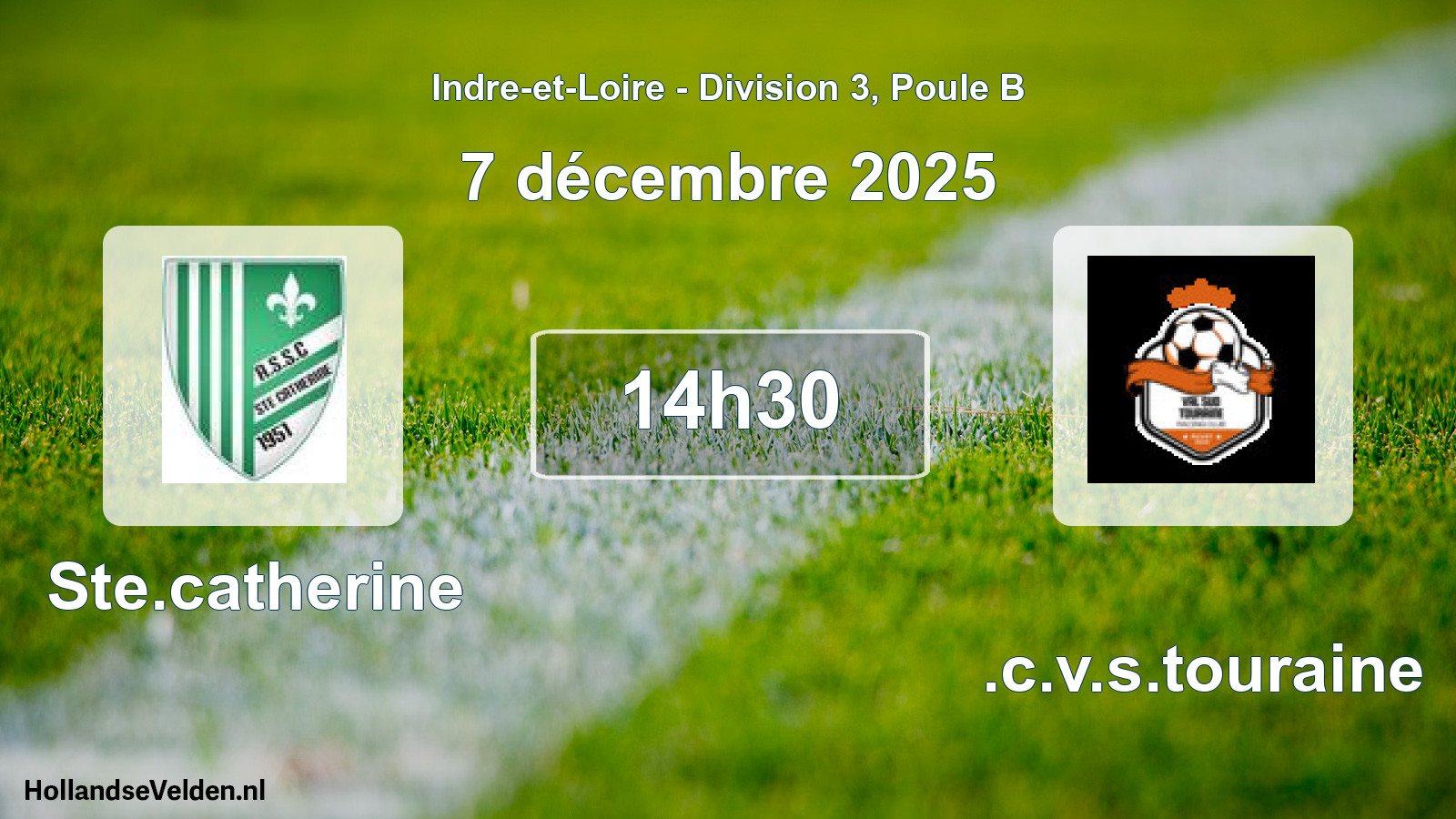 Scheduled Match: Ste.catherine - R.c.v.s.touraine (7 December 2025)