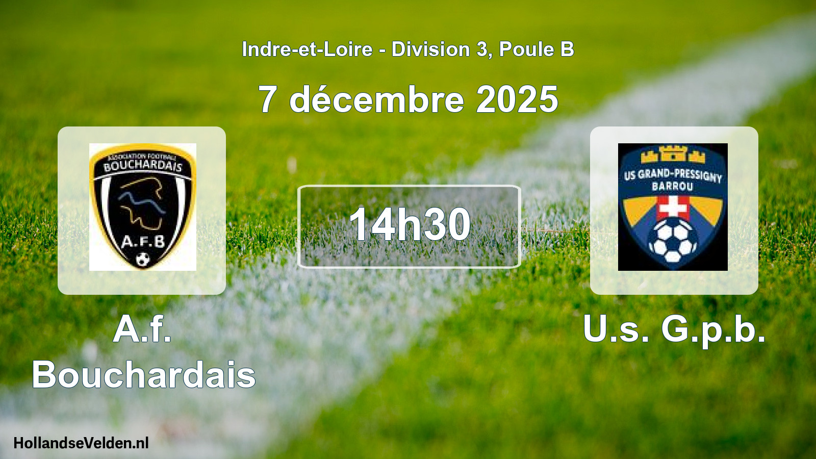 Scheduled Match: A.f. Bouchardais - U.s. G.p.b. (7 December 2025)