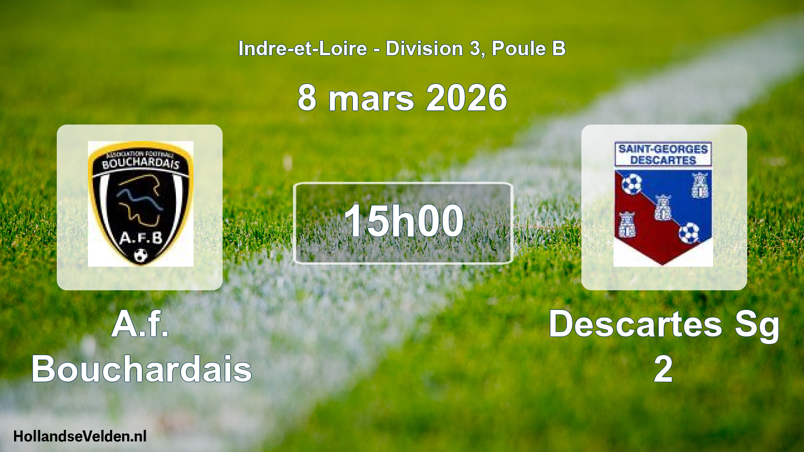 Scheduled Match: A.f. Bouchardais - Descartes Sg 2 (8 March 2026)