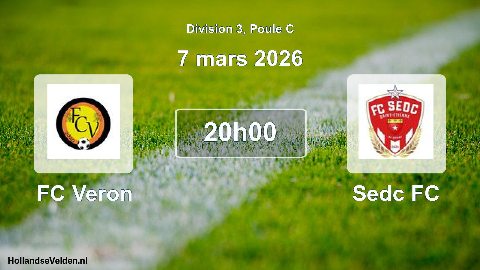 Scheduled Match: FC Veron - Sedc FC (7 March 2026)