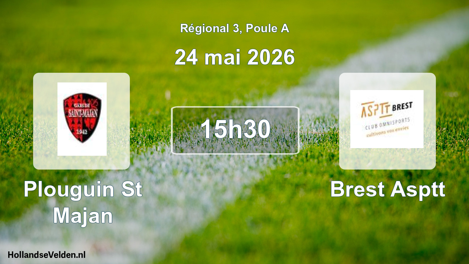 Scheduled Match: Plouguin St Majan - Brest Asptt (24 May 2026)