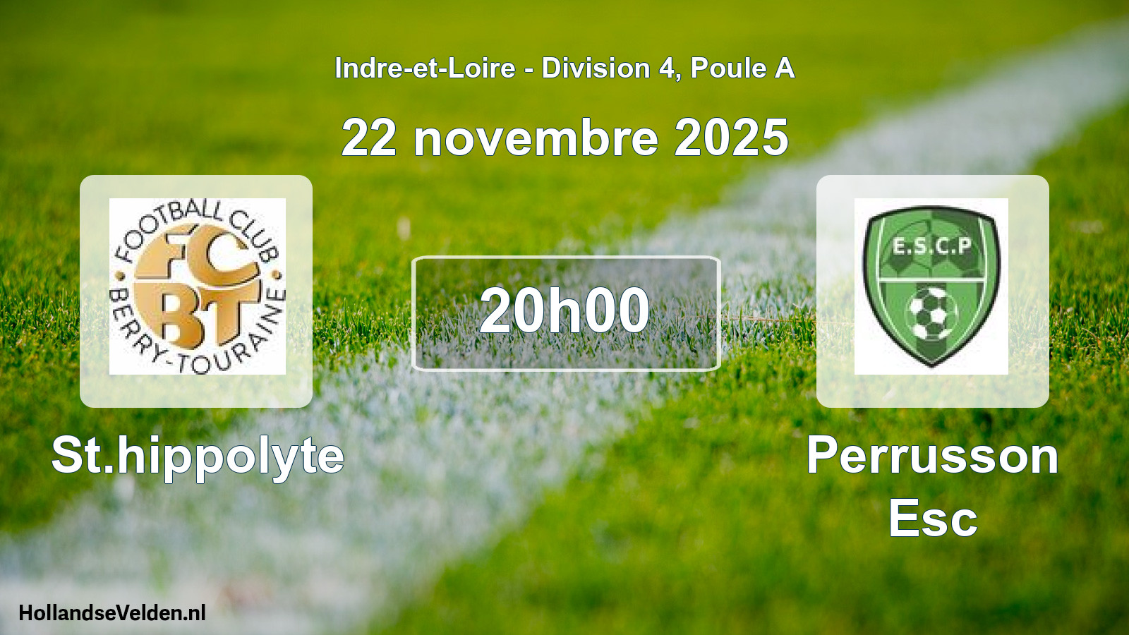 Geplande wedstrijd: St.hippolyte - Perrusson Esc (22 november 2025)