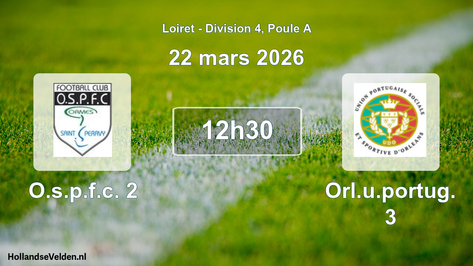 Scheduled Match: O.s.p.f.c. 2 - Orl.u.portug. 3 (22 March 2026)
