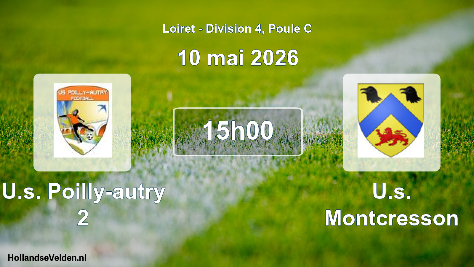 Scheduled Match: U.s. Poilly-autry 2 - U.s. Montcresson (10 May 2026)