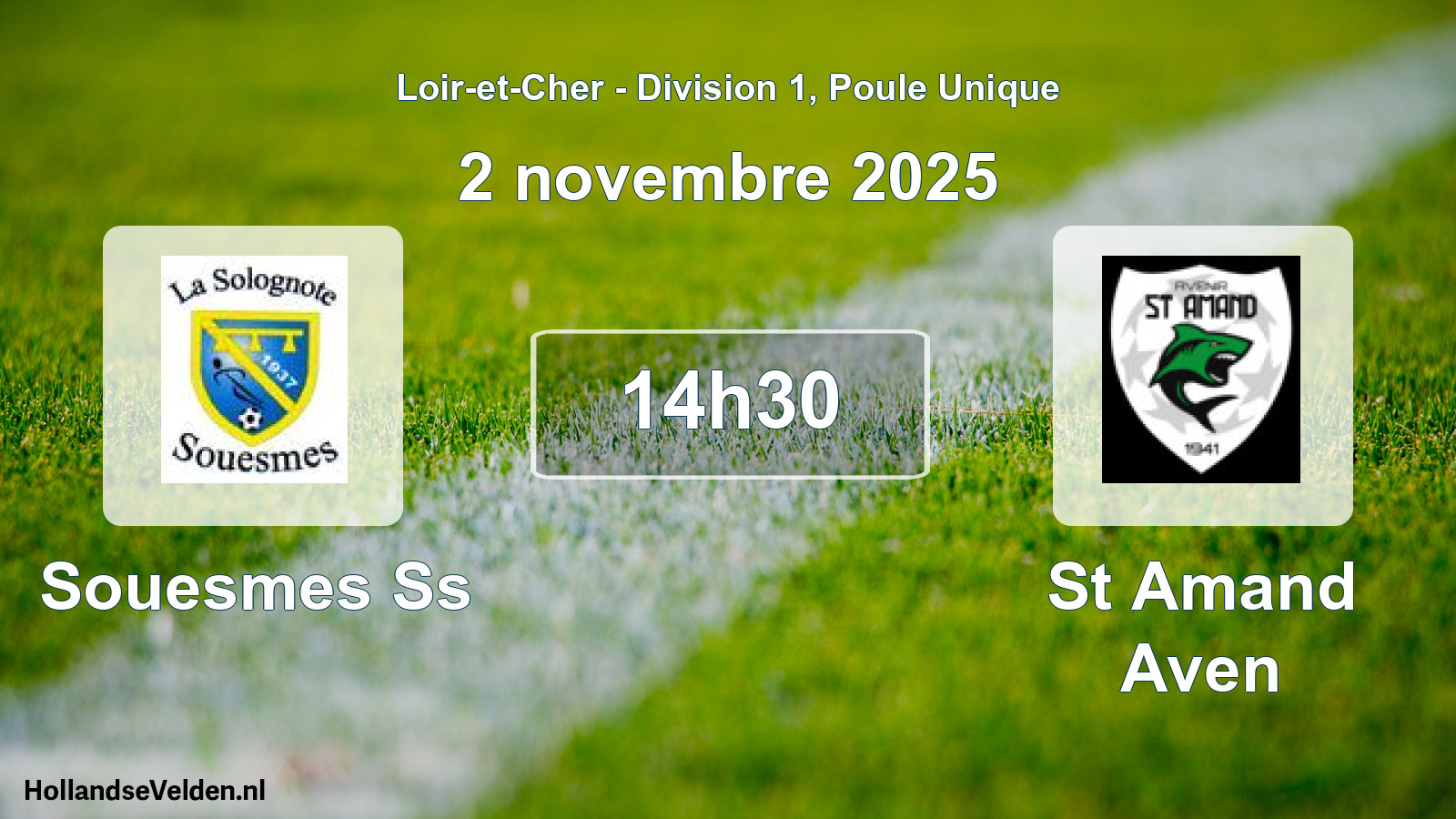 Scheduled Match: Souesmes Ss - St Amand Aven (2 November 2025)