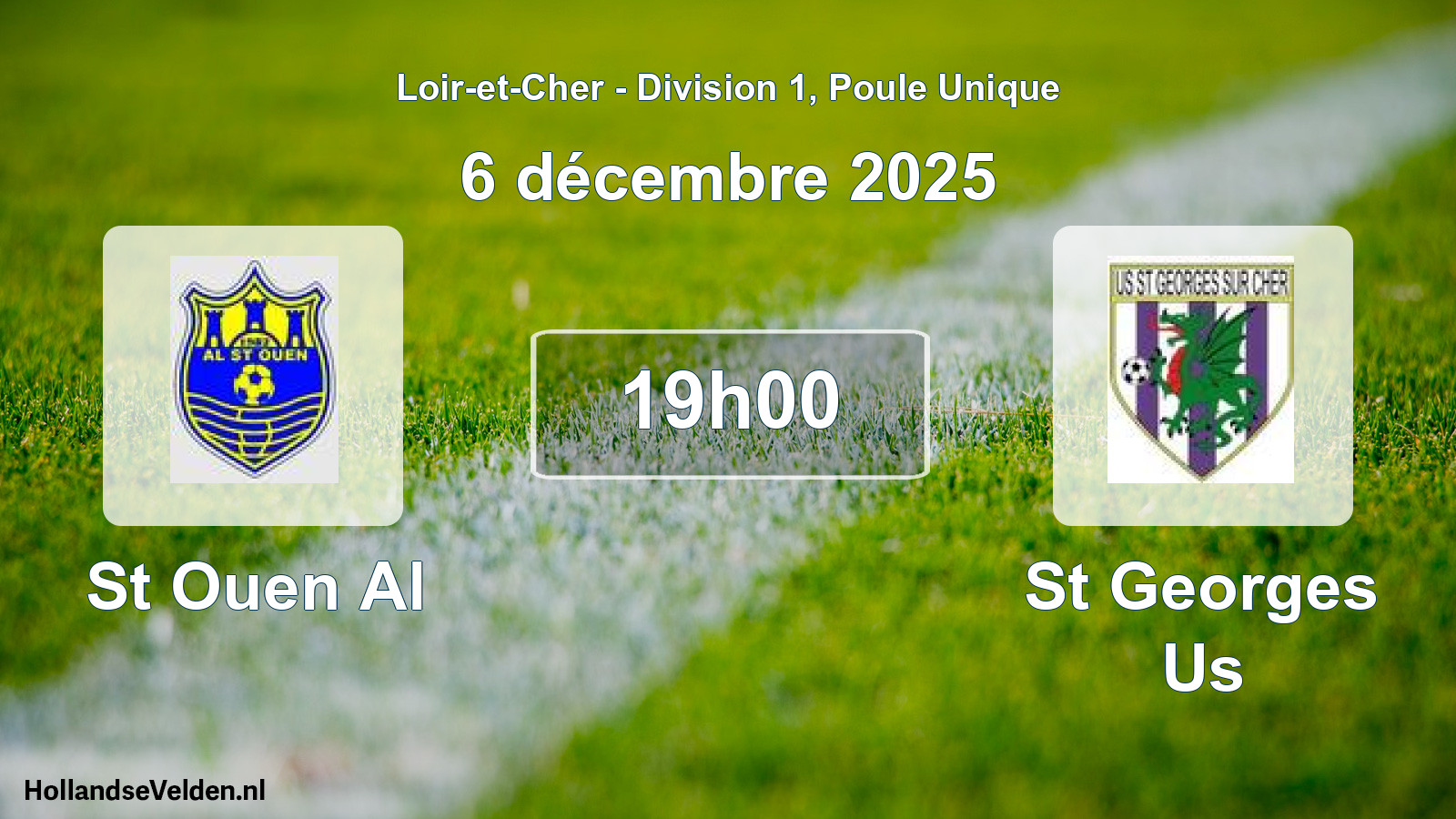 Scheduled Match: St Ouen Al - St Georges Us (6 December 2025)