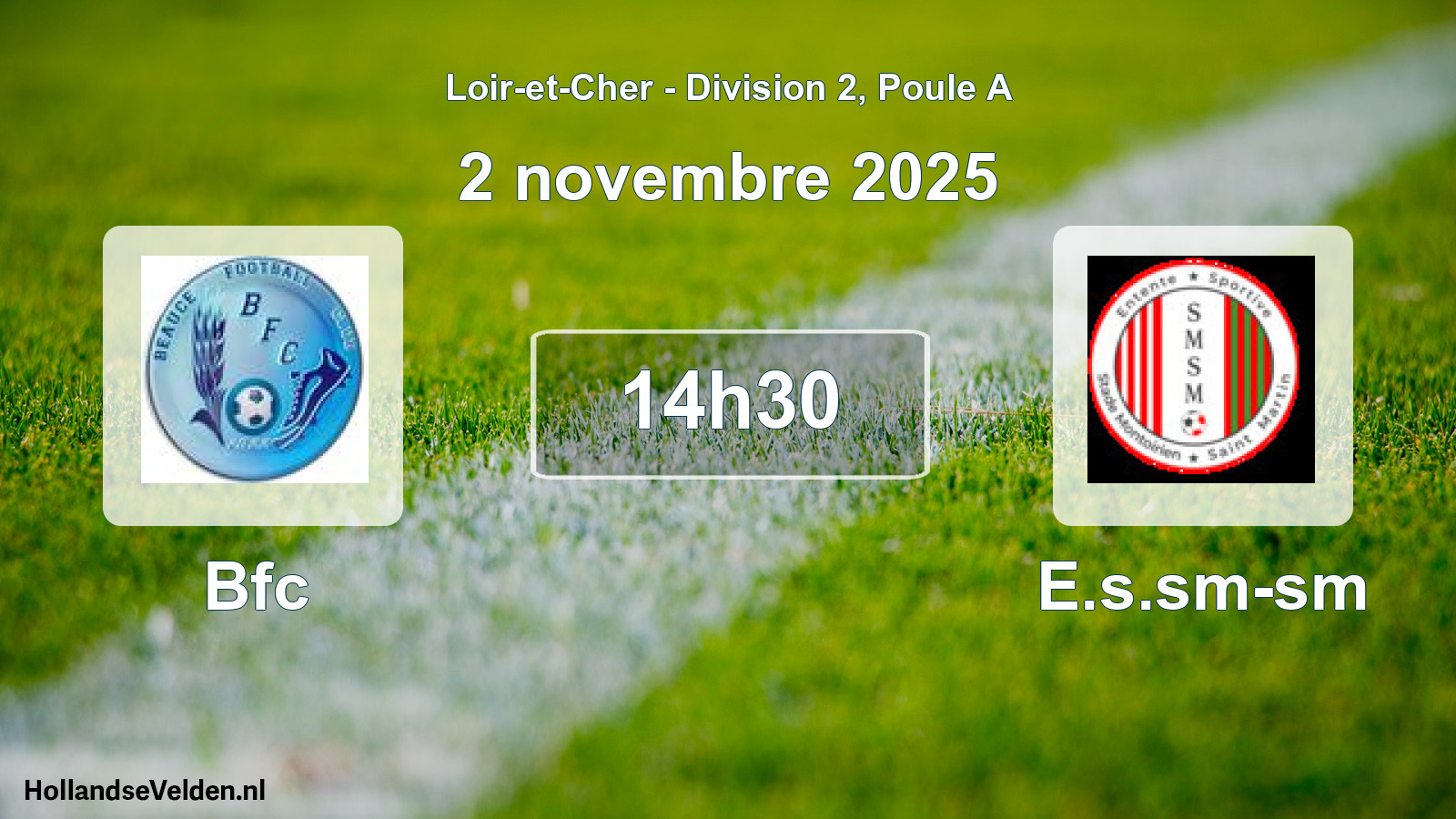 Geplande wedstrijd: Bfc - E.s.sm-sm (2 novembre 2025)