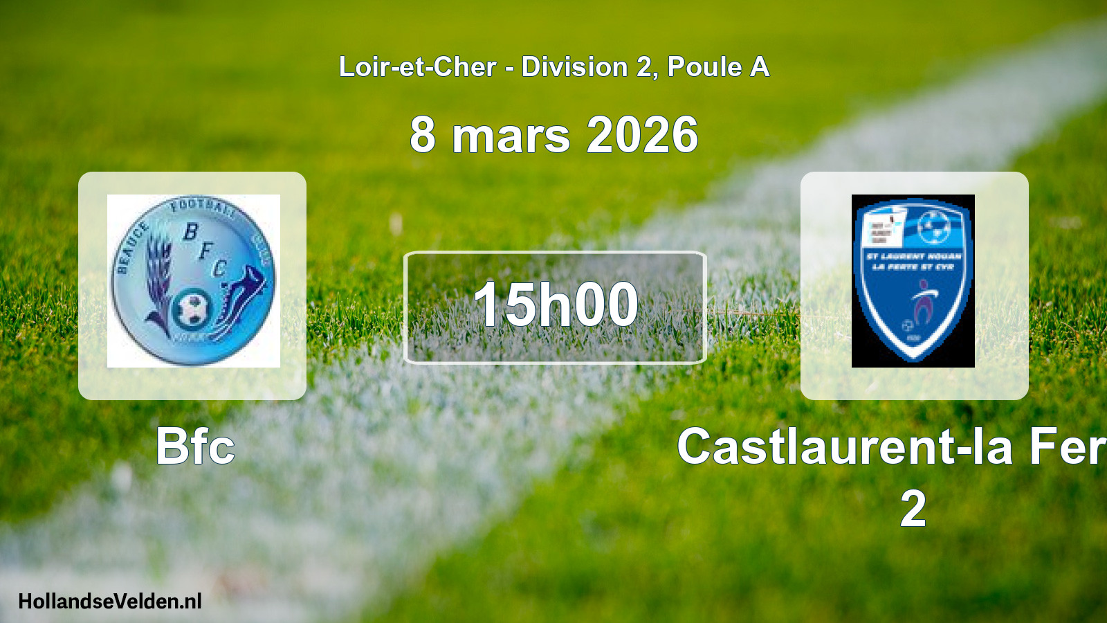 Scheduled Match: Bfc - Castlaurent-la Ferte 2 (8 March 2026)
