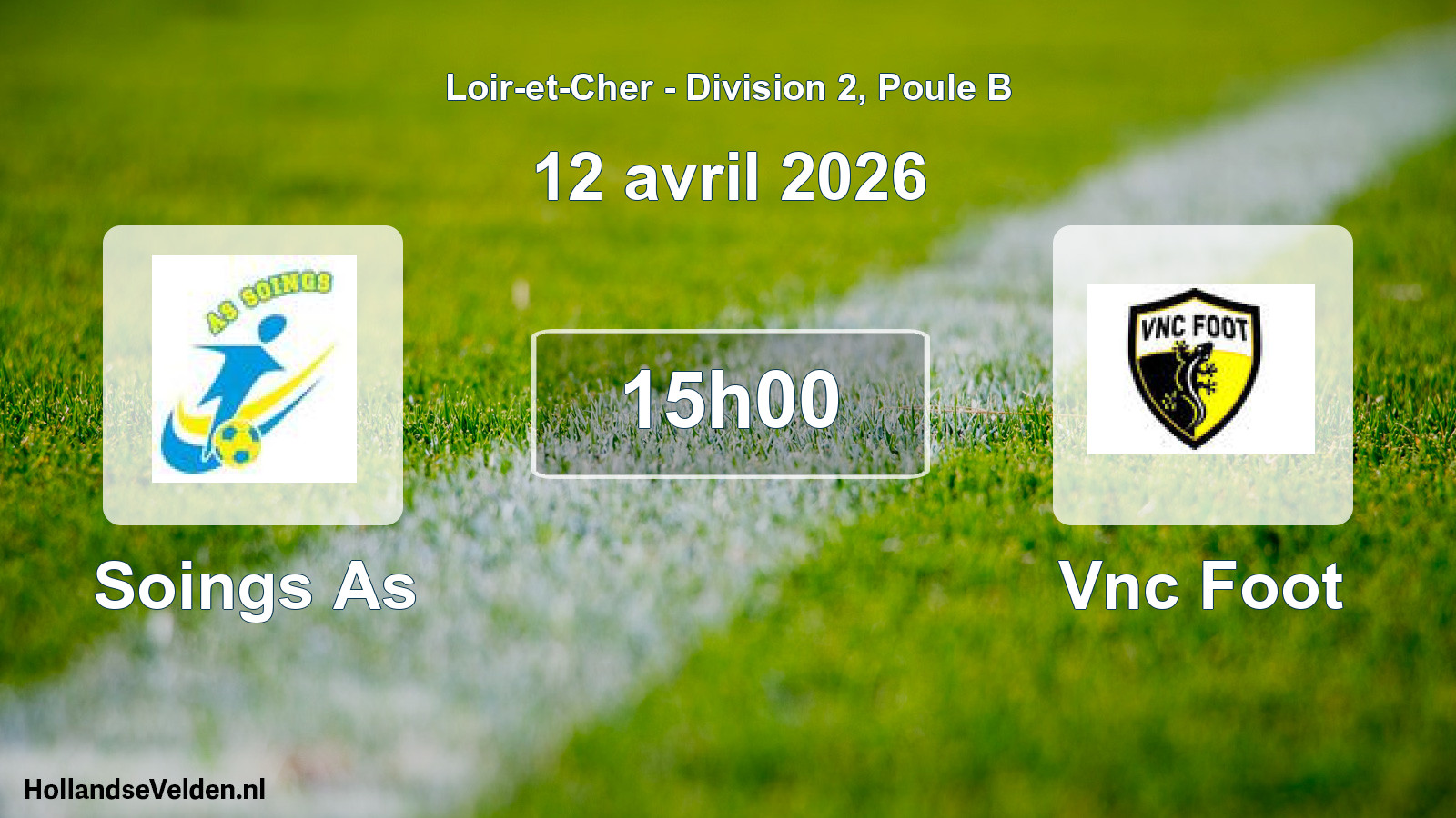 Scheduled Match: Soings As - Vnc Foot (12 April 2026)