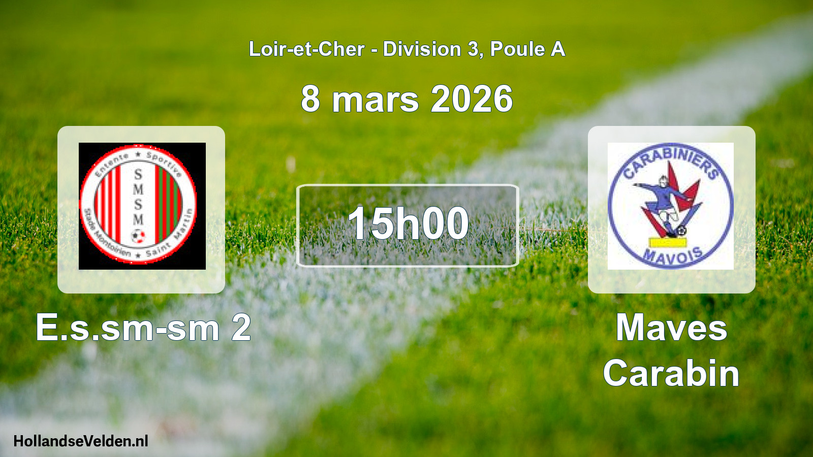Scheduled Match: E.s.sm-sm 2 - Maves Carabin (8 March 2026)