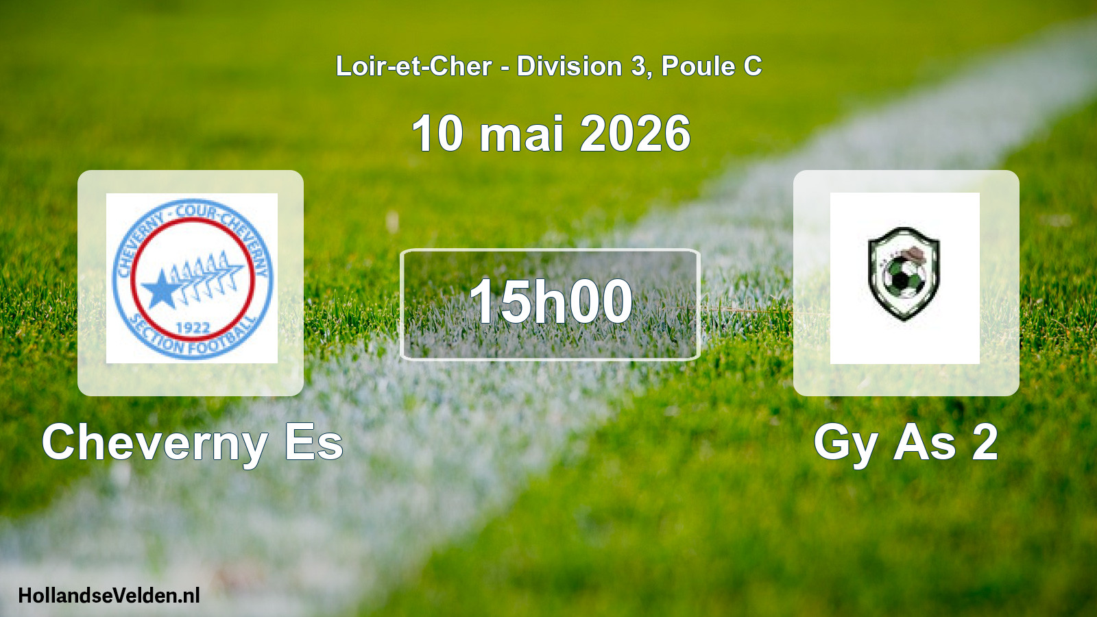 Scheduled Match: Cheverny Es - Gy As 2 (10 May 2026)