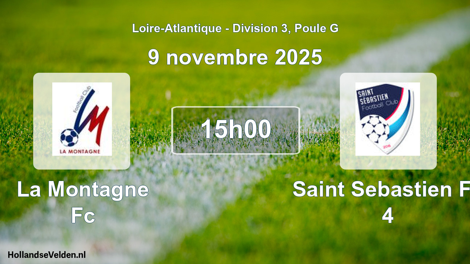 Scheduled Match: La Montagne Fc - Saint Sebastien Fc 4 (9 November 2025)