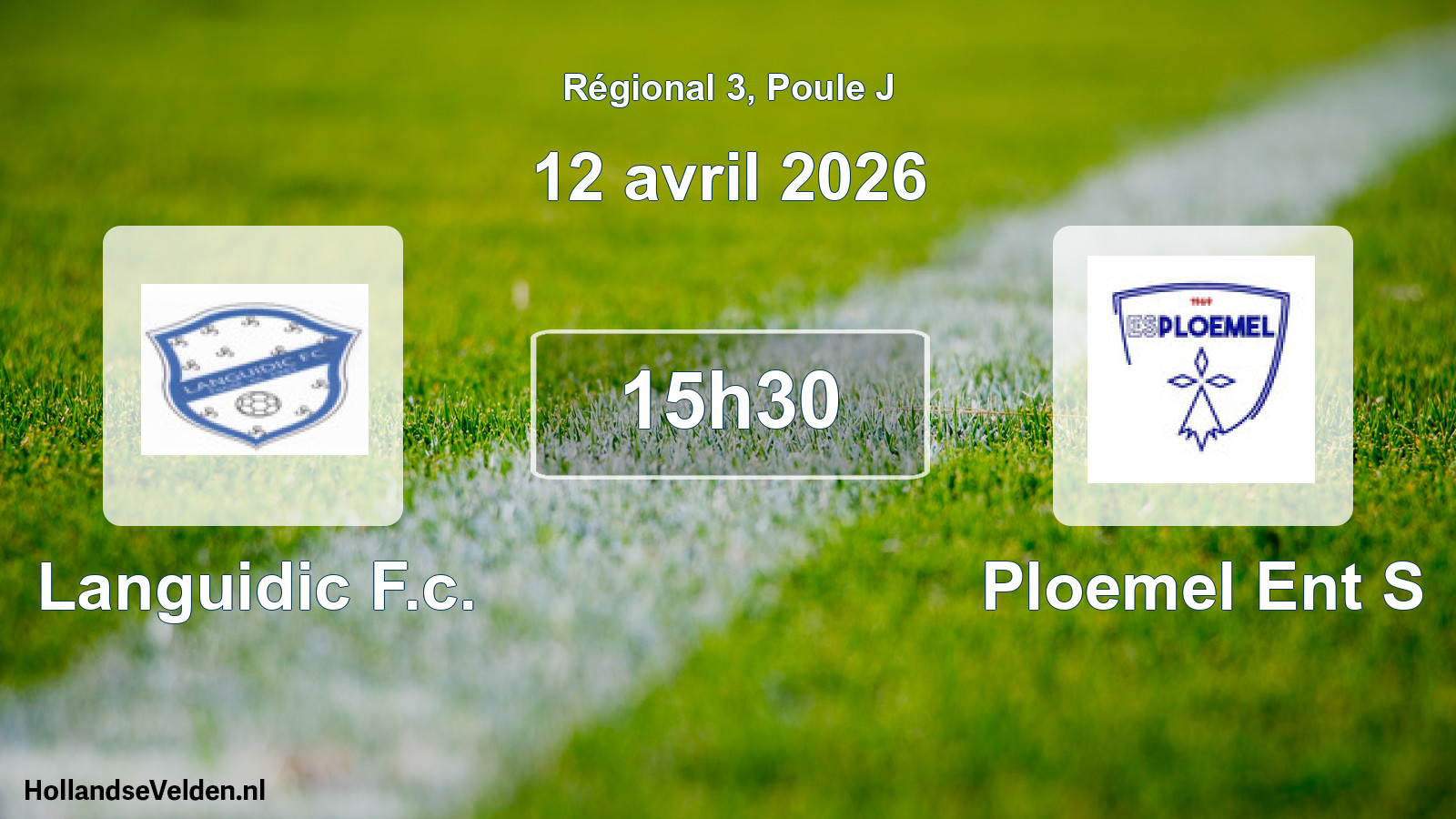 Scheduled Match: Languidic F.c. - Ploemel Ent S (12 April 2026)