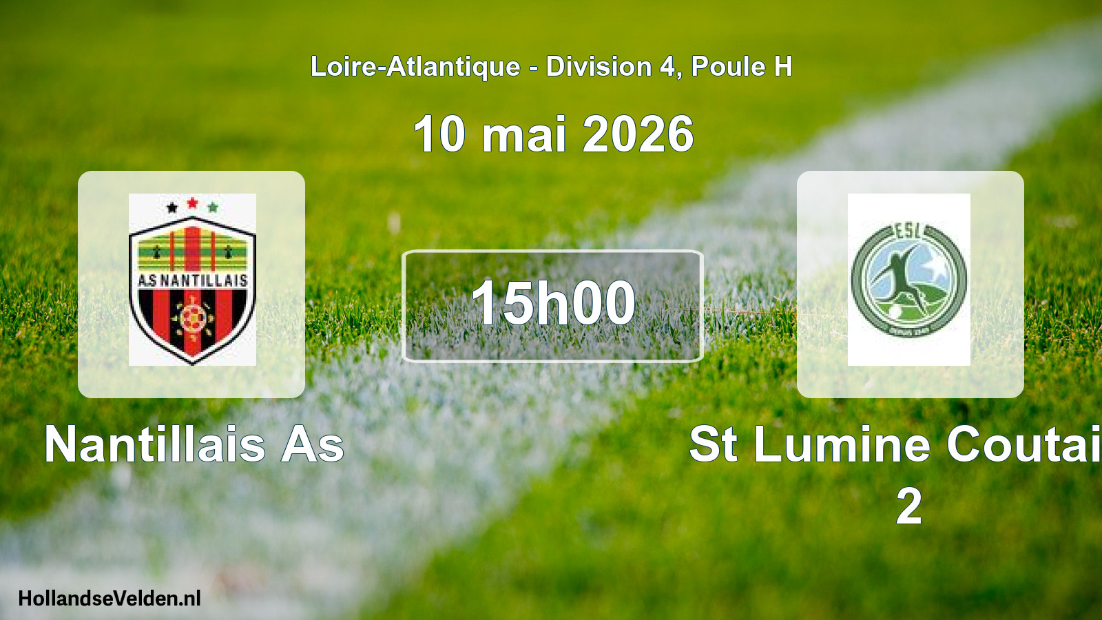 Scheduled Match: Nantillais As - St Lumine Coutais 2 (10 May 2026)