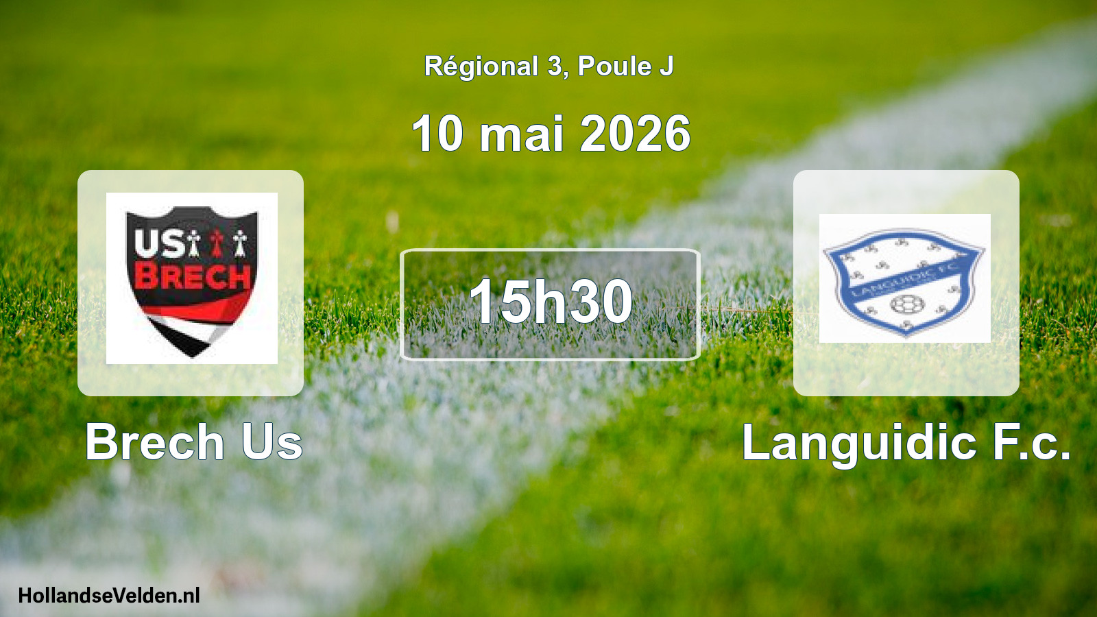 Scheduled Match: Brech Us - Languidic F.c. (10 May 2026)