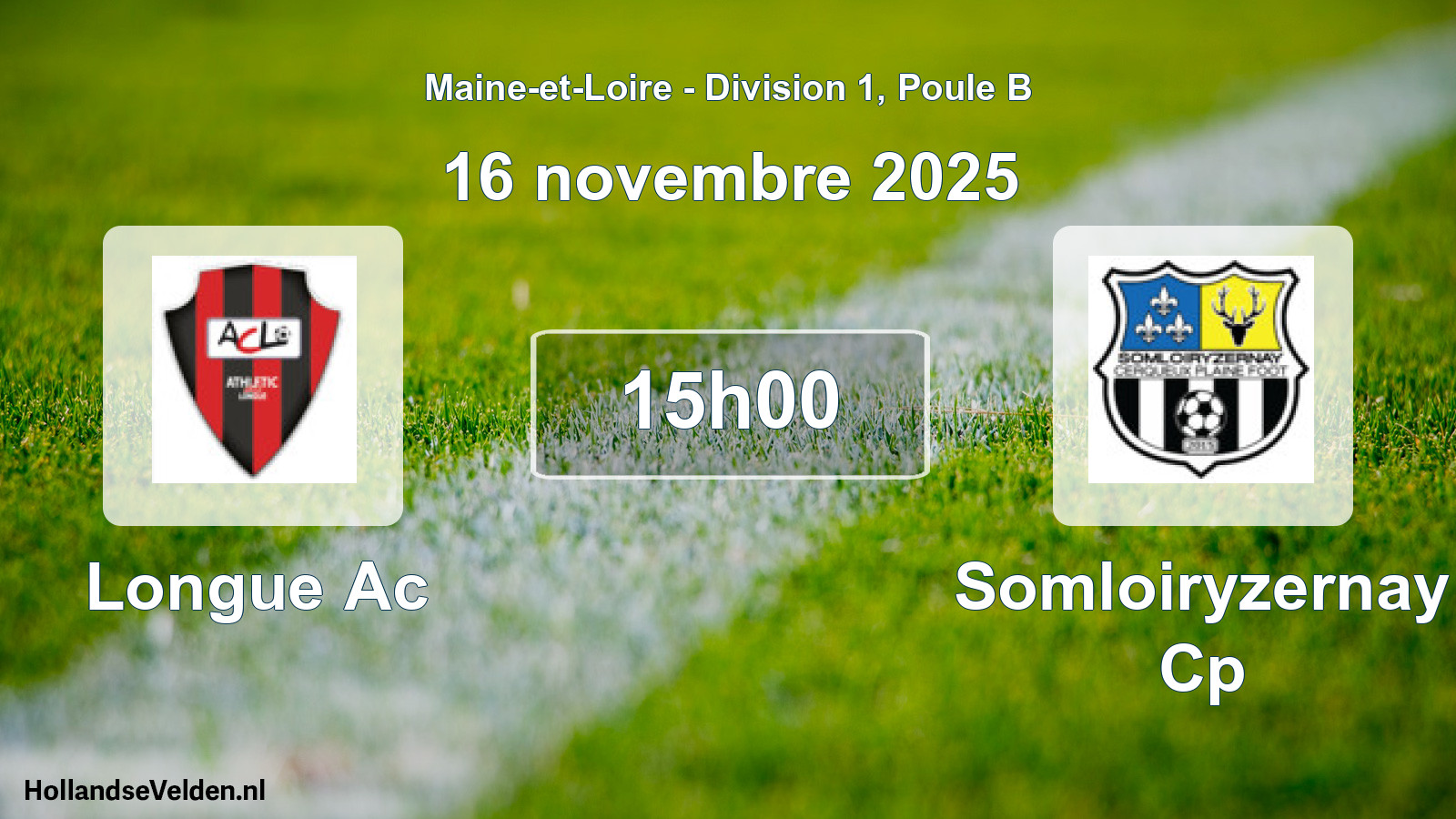 Scheduled Match: Longue Ac - Somloiryzernay Cp (16 November 2025)