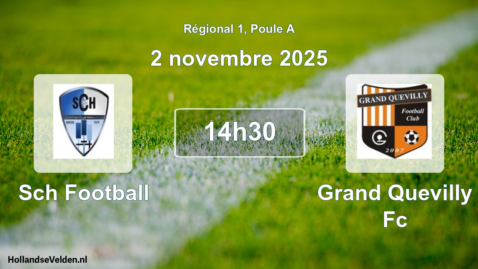Scheduled Match: Sch Football - Grand Quevilly Fc (2 November 2025)
